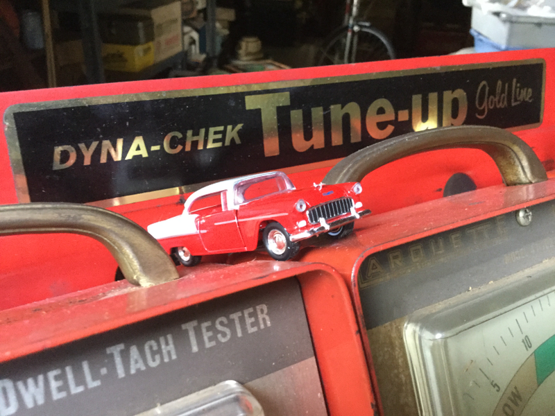 Illustration for article titled Murica Monday M2 Photodump: 1955 Chevrolet Bel Air in the garage and LaLD Storybook
